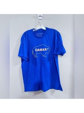 Men's Obvious Shirts Damar Hamlin #3 Buffalo Bills Short Sleeve Tee. Size L
